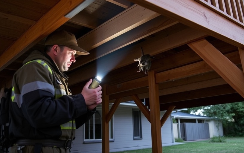 Under Deck Possum Removal in Donvale